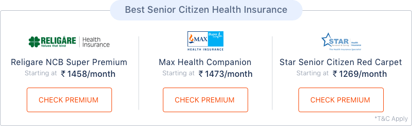 Senior Citizen Health Insurance Plan Senior Citizen Health Insurance Plan