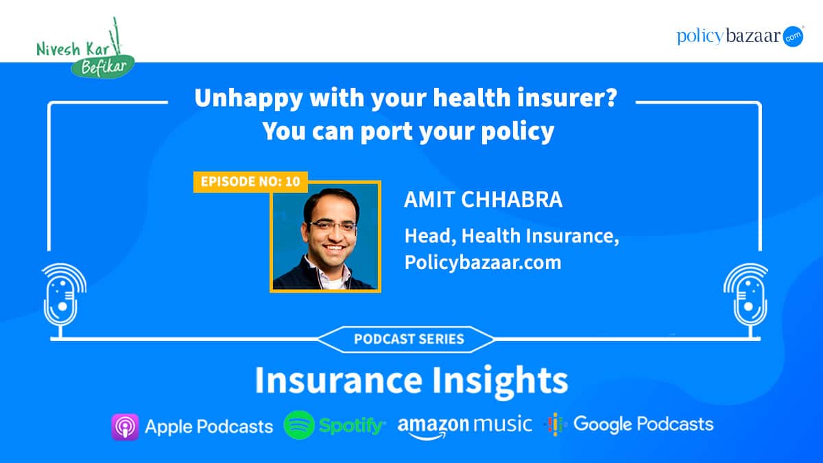 Unhappy With Your Health Insurer? Port Your Policy